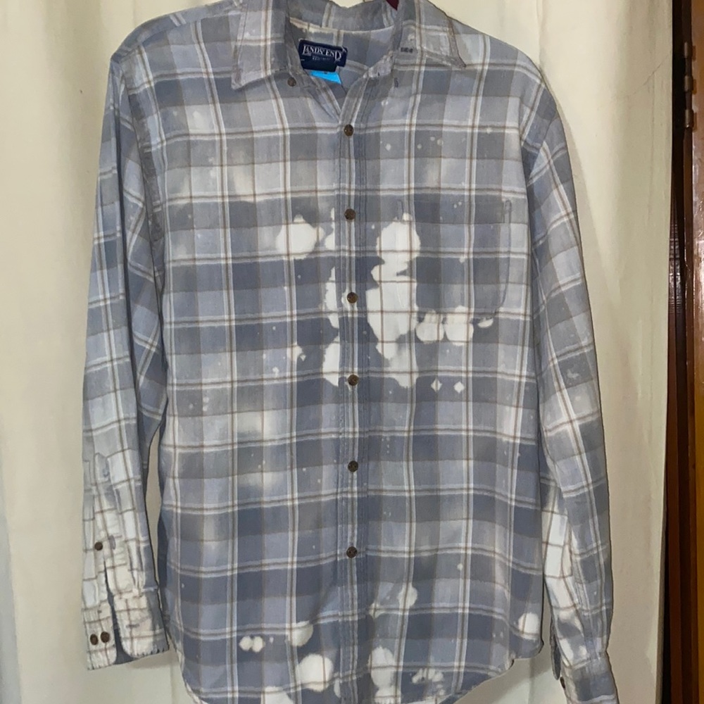 Custom salvaged Beatles flannel